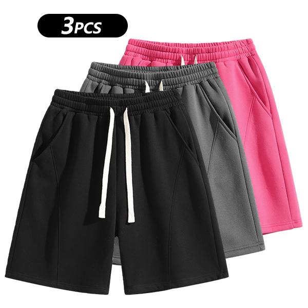 Men's Solid Pocket  Waist Shorts, Lightweight Breathable Shorts, Casual Breathable Comfortable Shorts for Running Gym Workout, Men's Bottoms for All Seasons
