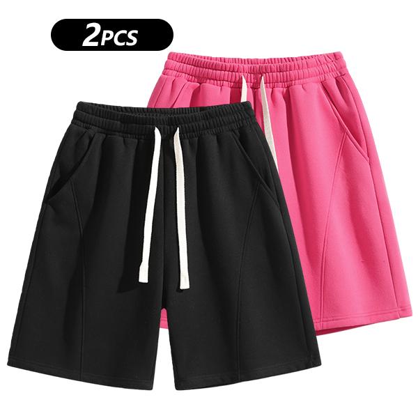 Men's Solid Pocket  Waist Shorts, Lightweight Breathable Shorts, Casual Breathable Comfortable Shorts for Running Gym Workout, Men's Bottoms for All Seasons